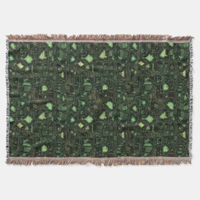 Cobertor Fundo do circuito de computador (Frente)