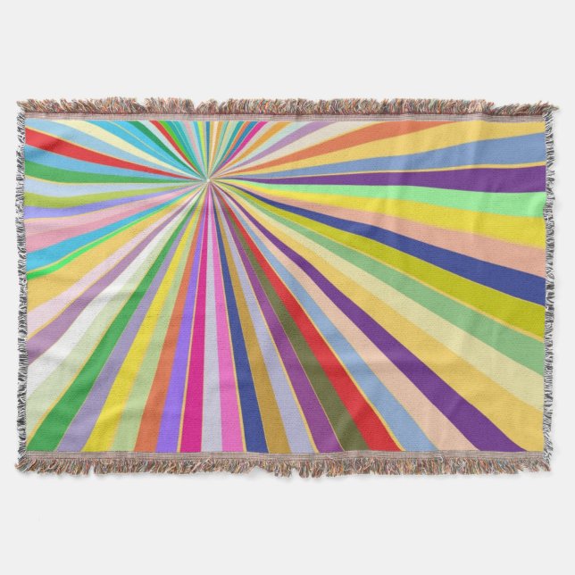 Cobertor Fundo listrado fresco (Frente)