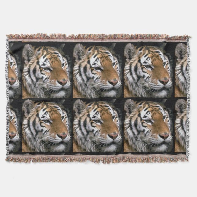 Cobertor Furadores de Tigre Siberianos (Frente)