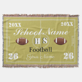 Cobertor Futebol personalizável ou futebol HAMbyWG