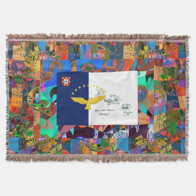 Cobertor Galo de Barcelona, Portugal (Frente)