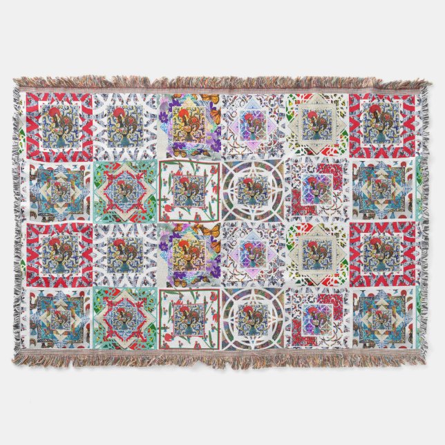 Cobertor Galo de Barcelona, Portugal (Frente)