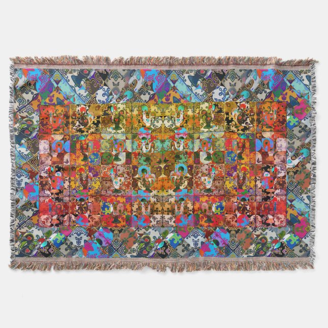 Cobertor Galo de Barcelona, Portugal (Frente)