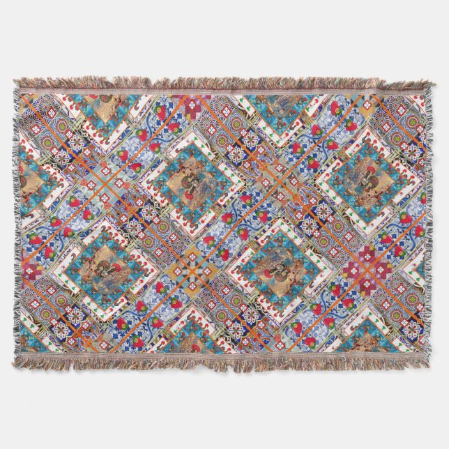 Cobertor Galo de Barcelona, Portugal (Frente)