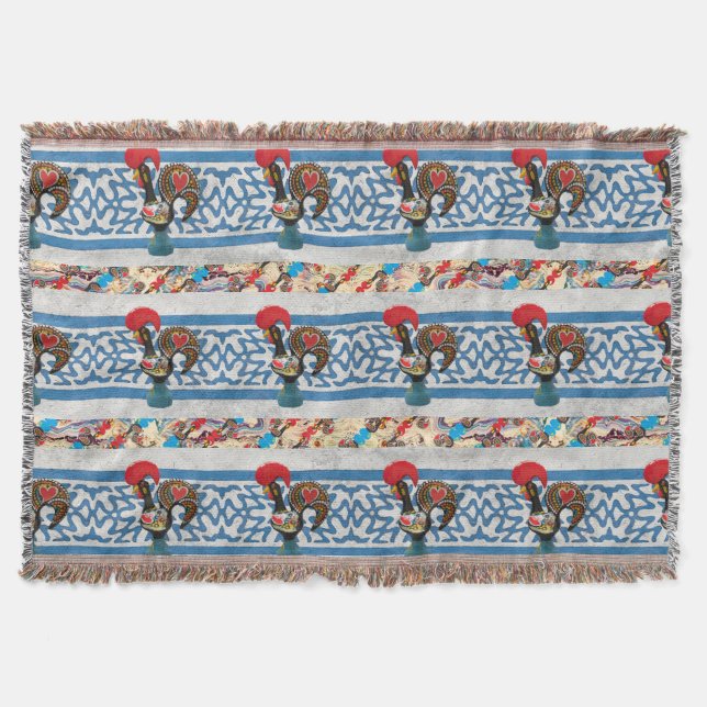 Cobertor Galo de Barcelona, Portugal (Frente)