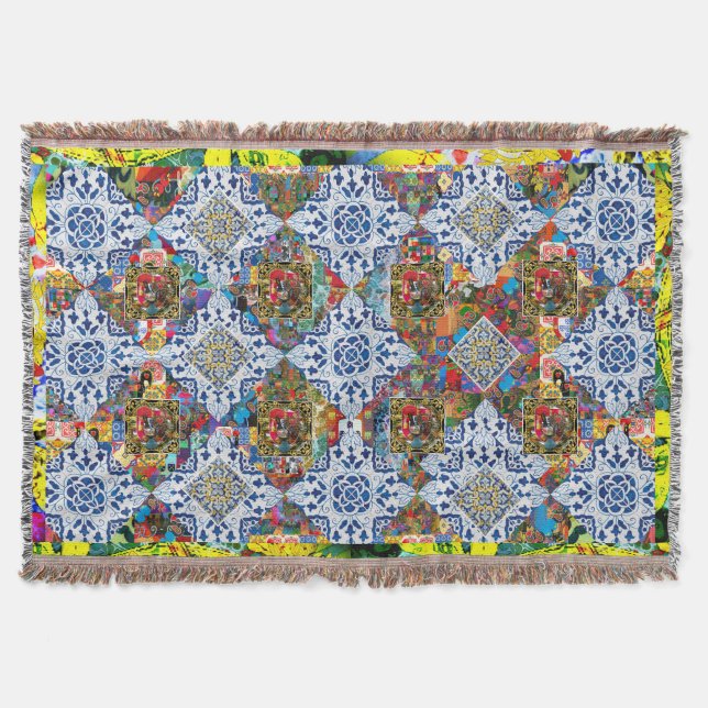 Cobertor Galo de Barcelona, Portugal (Frente)