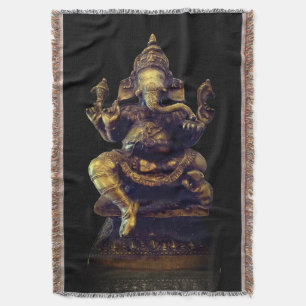 Cobertor Ganesha Throw Blanket