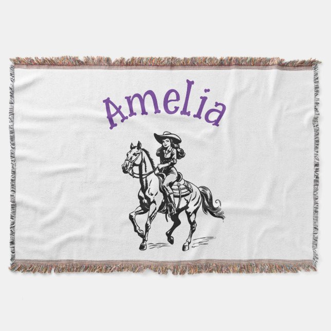 Cobertor Garota-Vaca (Frente)