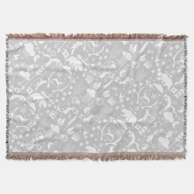 Cobertor Garotas-Cinza-de-bruxa-branca (Frente)