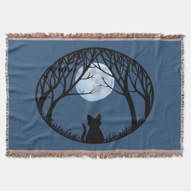 Cobertor Gato Lover Blanket Le Chat Gato Lançado (Frente)