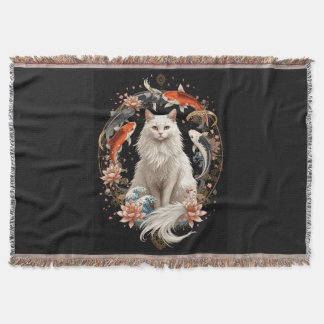 Cobertor Gato Preto Celestial