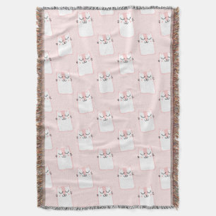 Cobertor Gato sorridente