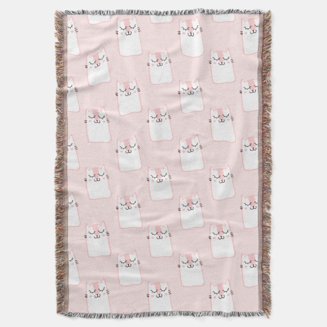 Cobertor Gato sorridente (Frente Vertical)