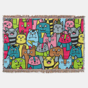 Cobertor Gatos e gatinhos