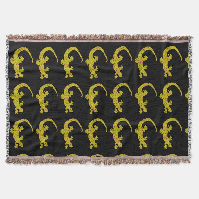 Cobertor Gecko Throw Blanket (Frente)