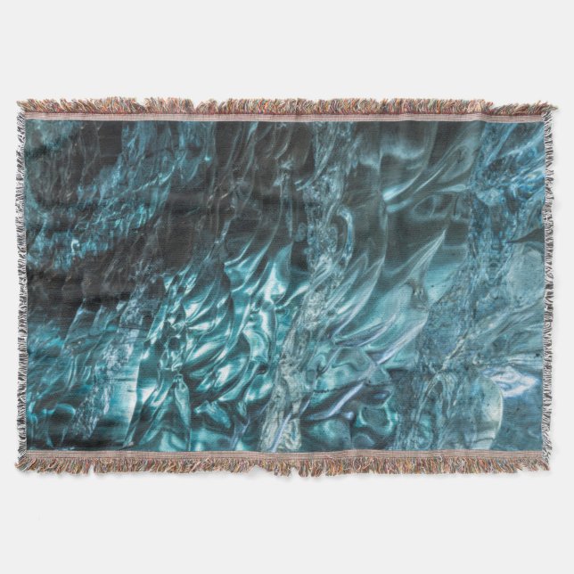 Cobertor Gelo azul de uma caverna de gelo, Islândia (Frente)