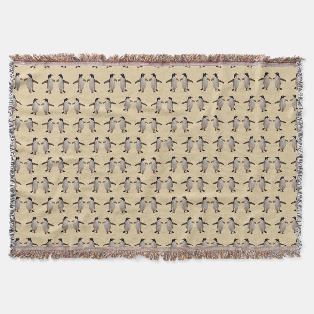 Cobertor Gentoo Frenzy (Dourado) (Frente)