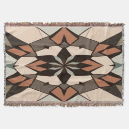 Cobertor Geometric Symphony: Balance in Design"