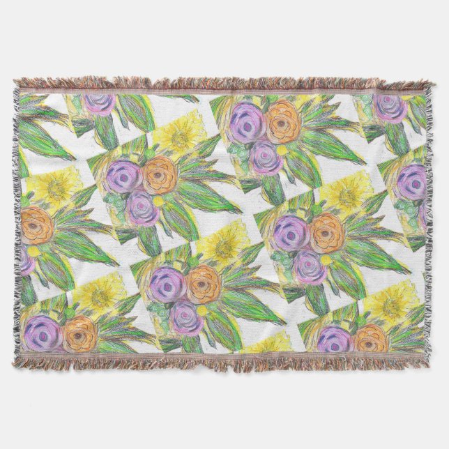 Cobertor Gerberas Daisy (Frente)