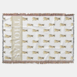 Cobertor German shepherd Personalizado