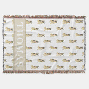 Cobertor German shepherd Personalizado