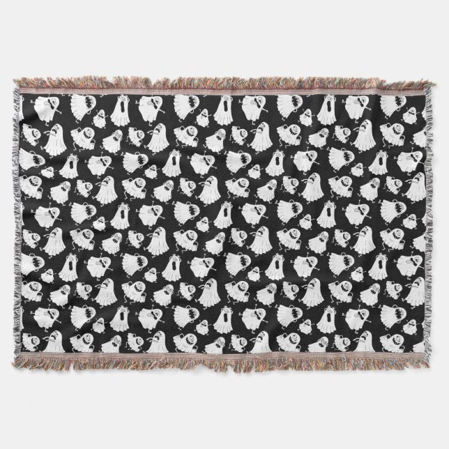 Cobertor Ghosts Goofy Throw (Frente)
