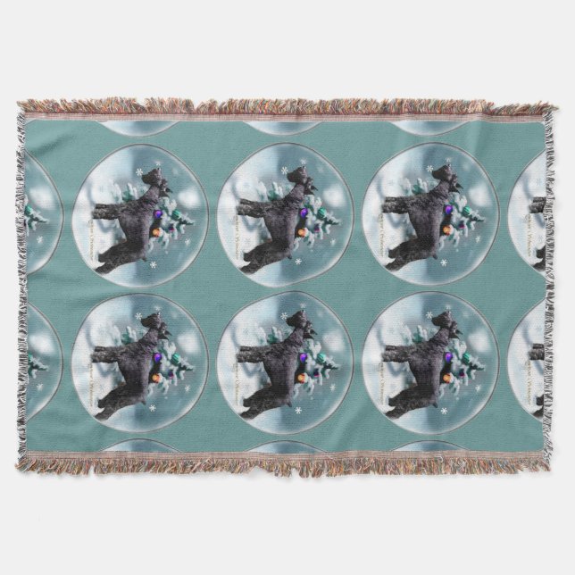 Cobertor Giant Schnauzer Natal (Frente)