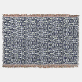 Cobertor Gilded Garden Lattice - Flor de Meia-Noite