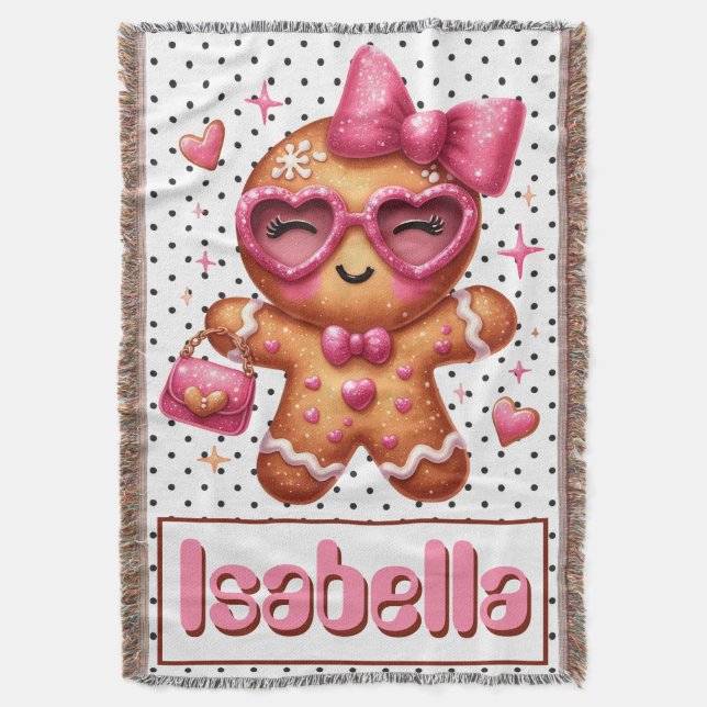 Cobertor Gingerbird Cookie (Frente Vertical)