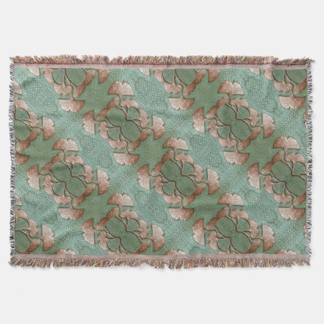 Cobertor Gingko - Coletor com borda (Frente)