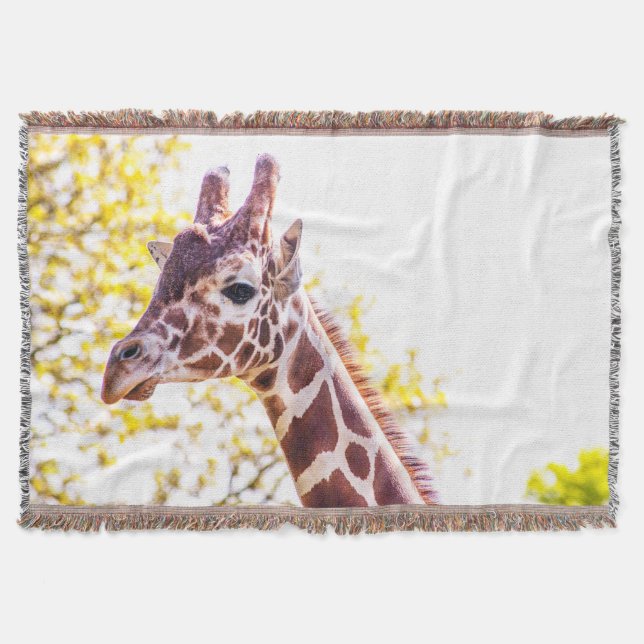 Cobertor Giraffe Portrait (Frente)