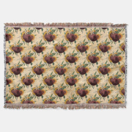 Cobertor Girassol e Ranunculus