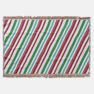 Cobertor Glitter de faixas de doces