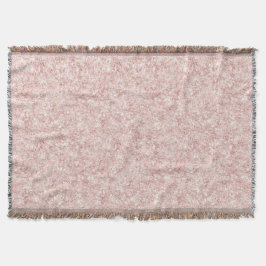 Cobertor Glitzy Blush Pink Glitter Christmas