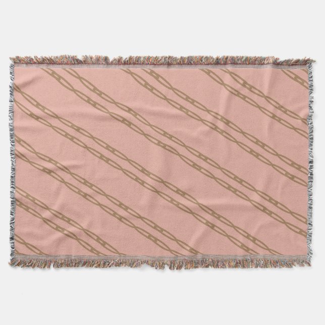 Cobertor gold-rose chain blanket (Frente)