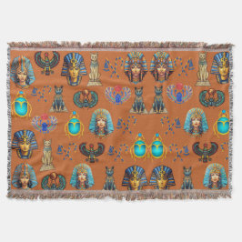 Cobertor Golden Sands Revival: Authentic Egyptian Antiquity