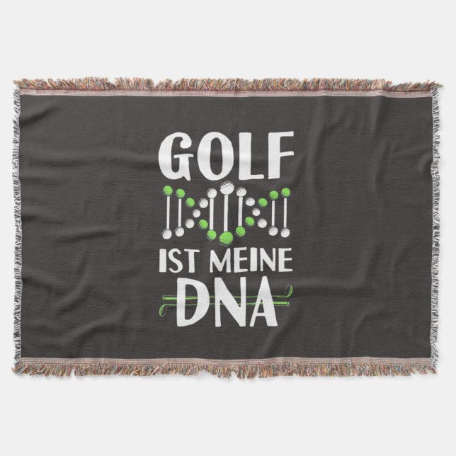 Cobertor Golf É Meu DNA (Frente)