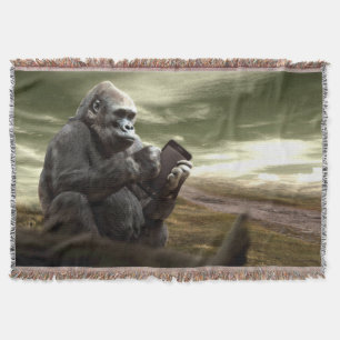 Cobertor Gorilla leva para o comprimido