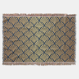 Cobertor Gradiente Dourado: Deco de Arte Sem Costura