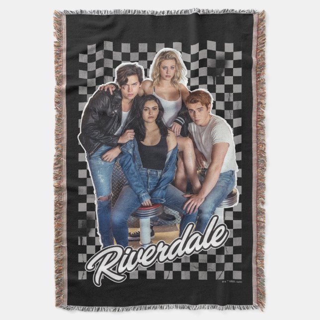 Cobertor Gráfico do Grupo Riverdale Retro (Frente Vertical)