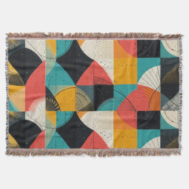 Cobertor Gráficos abstratos (Frente)