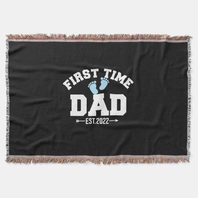 Cobertor Grandfather Quotes | First Time Dad 2022 (Frente)