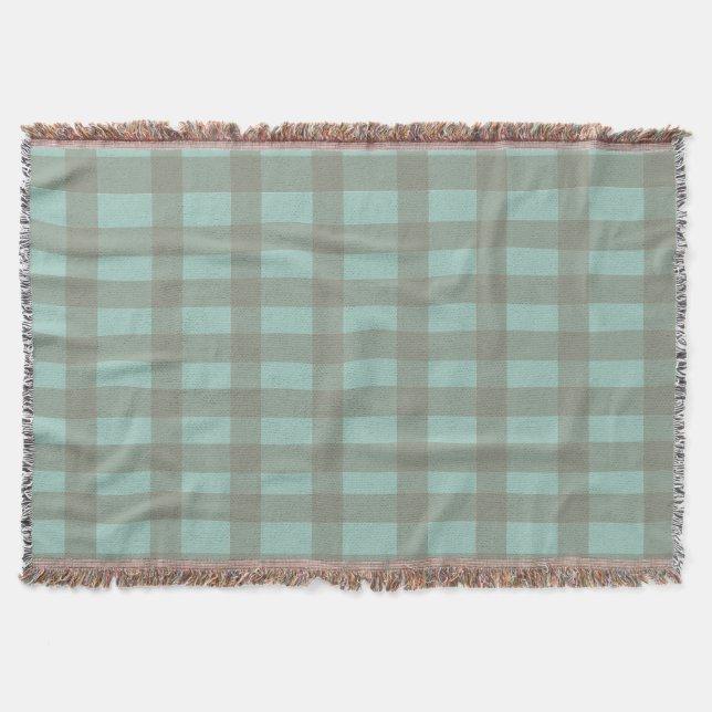 Cobertor Green Gingham (Frente)