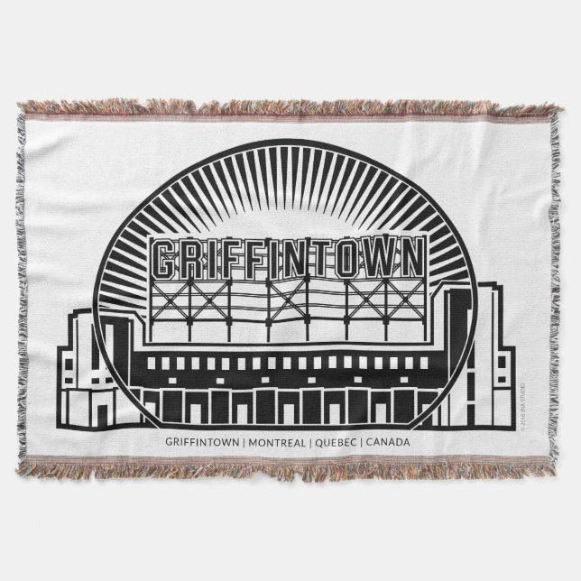 Cobertor Griffintown Landmark (Frente)