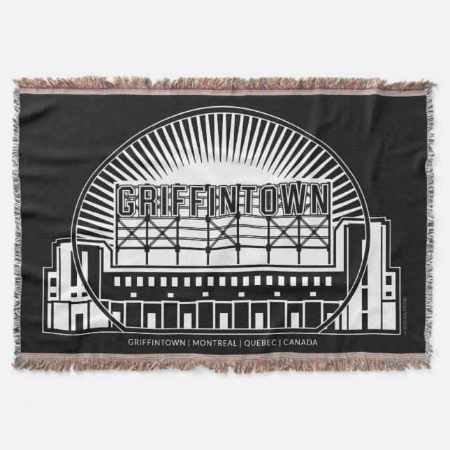 Cobertor Griffintown Landmark (Frente)