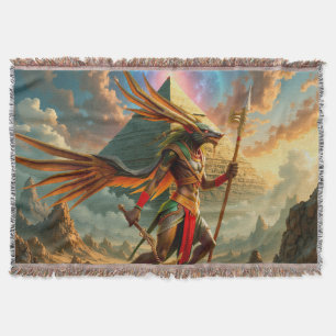 Cobertor Guardião do Portão Celestial – Anúbis