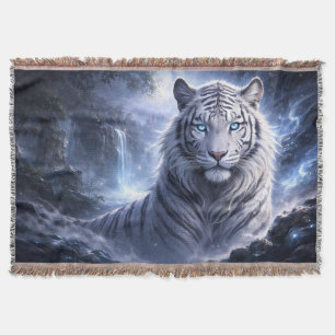 Cobertor Guardião do Tigre Branco ao Luar – Espírito de Fan