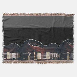 Cobertor Guitarra Elétrica em Preto