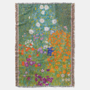 Cobertor Gustav Klimt - Jardim de Flores