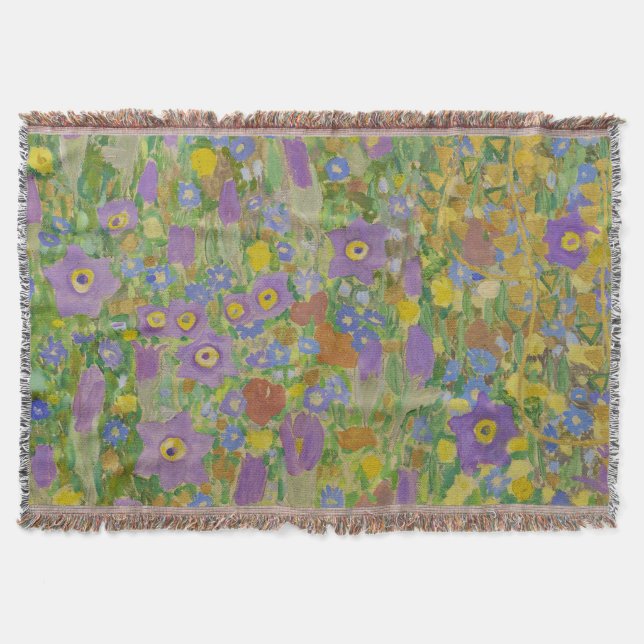 Cobertor Gustav Klimt-The Kiss(detalhe) (Frente)